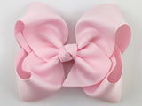 light pink hair bow