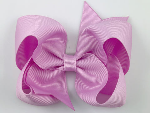 pink hair bow
