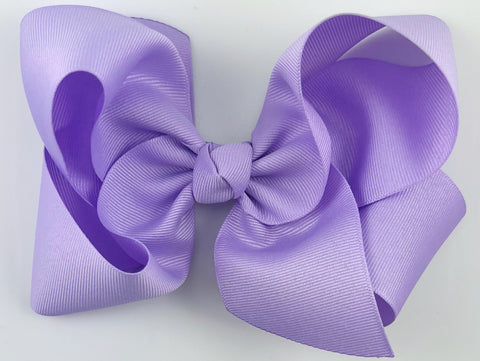 light purple hair bow