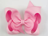 pink hair bow for girls