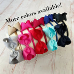 Shocking Pink Bow Headband