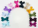 tiny baby infant hair bows / smallest bows for baby girls